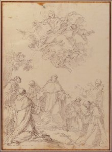 The Virgin Bringing the Habit to the Seven Founding Fathers of the Servite Order MET 67.95.1