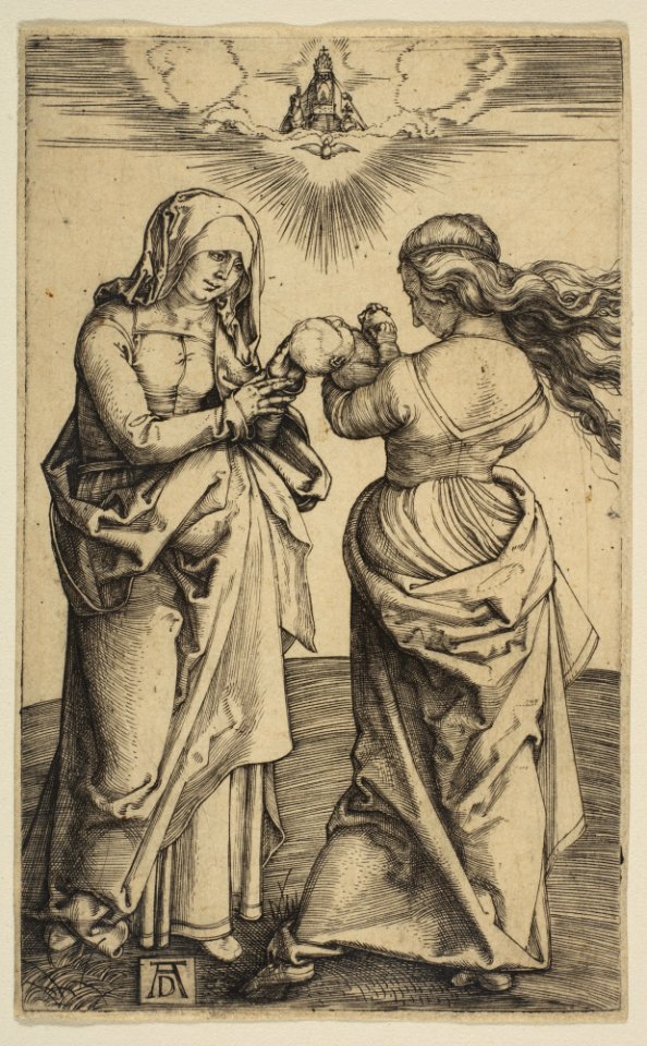 The Virgin and Child with the Infant Christ and Saint Anne MET DP815395