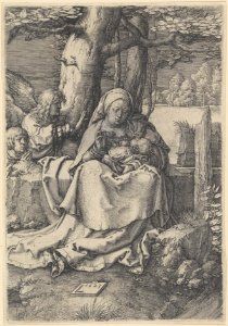The Virgin and Child with Two Angels MET DP215656