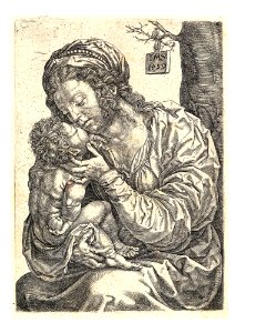 The Virgin and Child Seated at the Foot of a Tree MET Cat 113