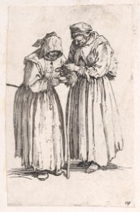 The Two Female Beggars Met DP890689