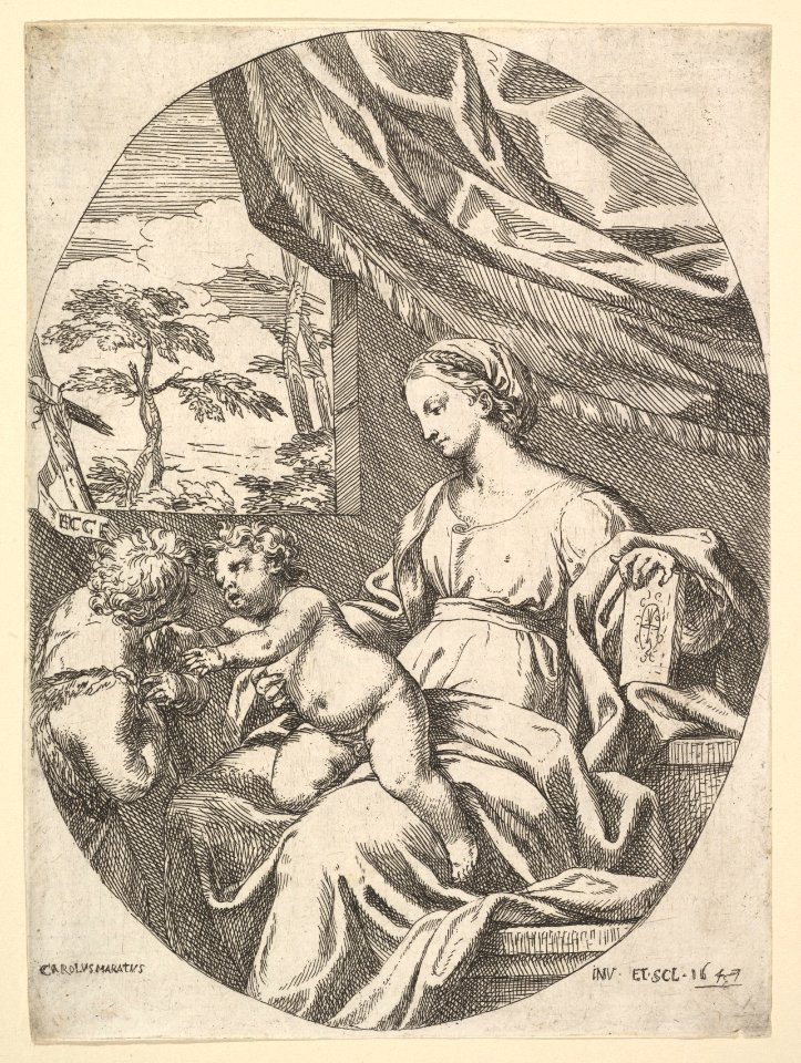 The Virgin and Child with the Young St. John the Baptist MET DP822503