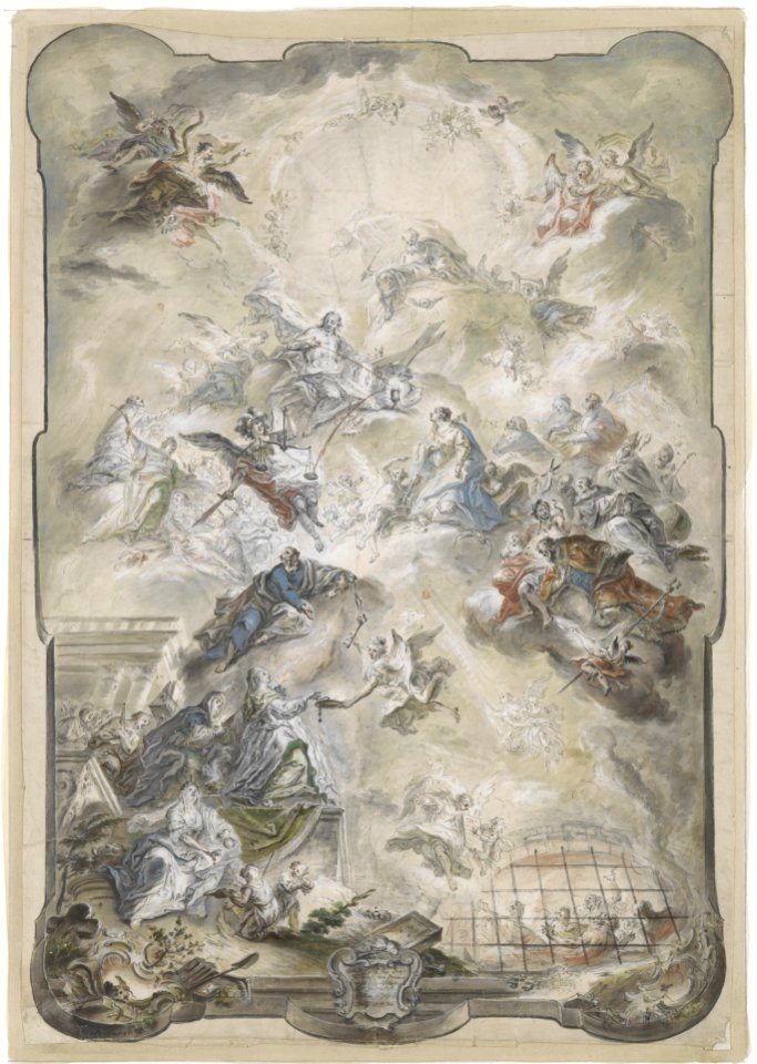 The Virgin and Saints Interceding before Christ for the Souls of the Lost MET DP237820
