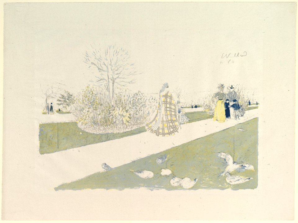 The Tuileries Garden, from Album des Peintres-Graveurs MET DP827230