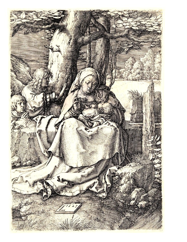 The Virgin and Child with Two Angels MET G6