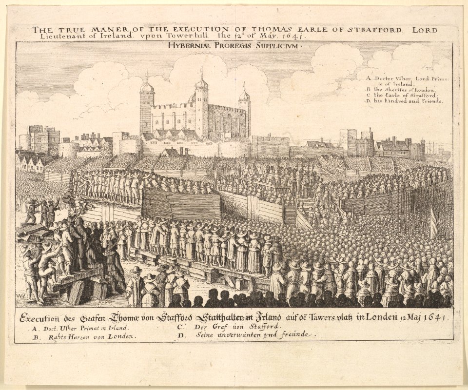 The true maner -manner- of the execution of Thomas Earle of Strafford MET DP823142