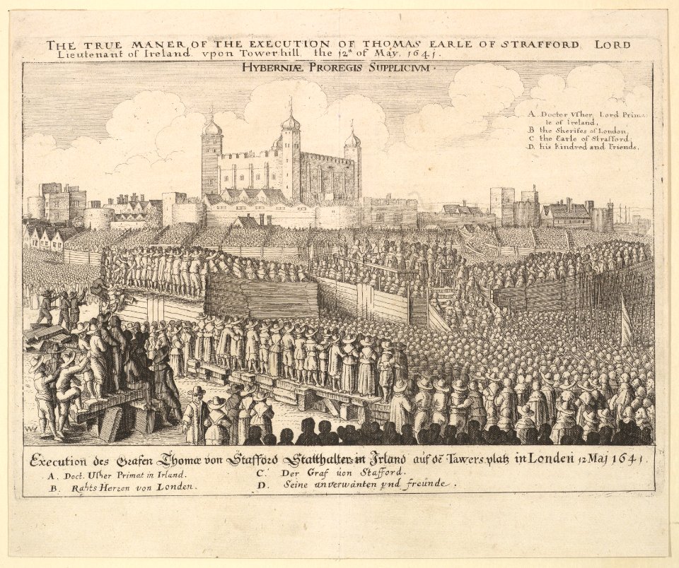 The true maner -manner- of the execution of Thomas Earle of Strafford MET DP823141