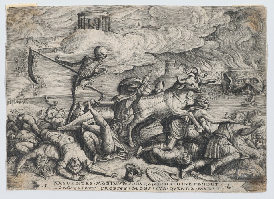 The Triumph of Death on Time, from The Triumph of Petrarch MET DP867550