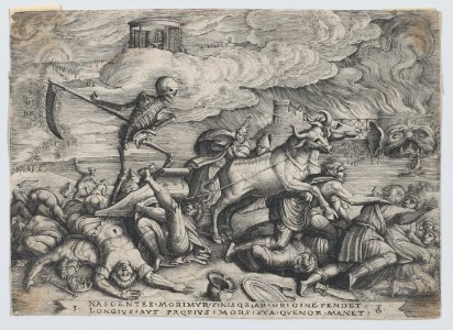 The Triumph of Death on Time, from The Triumph of Petrarch MET DP867550