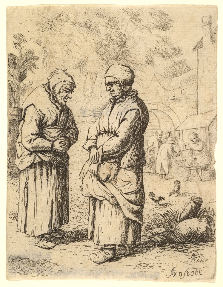 The Two Gossips (copy) MET DP822055
