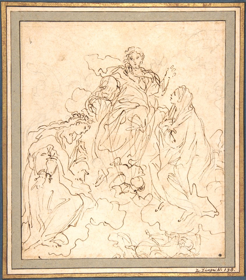 The Virgin and Saint Rosalia Interceding with Christ MET DP810407