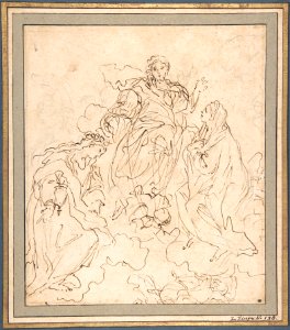 The Virgin and Saint Rosalia Interceding with Christ MET DP810407