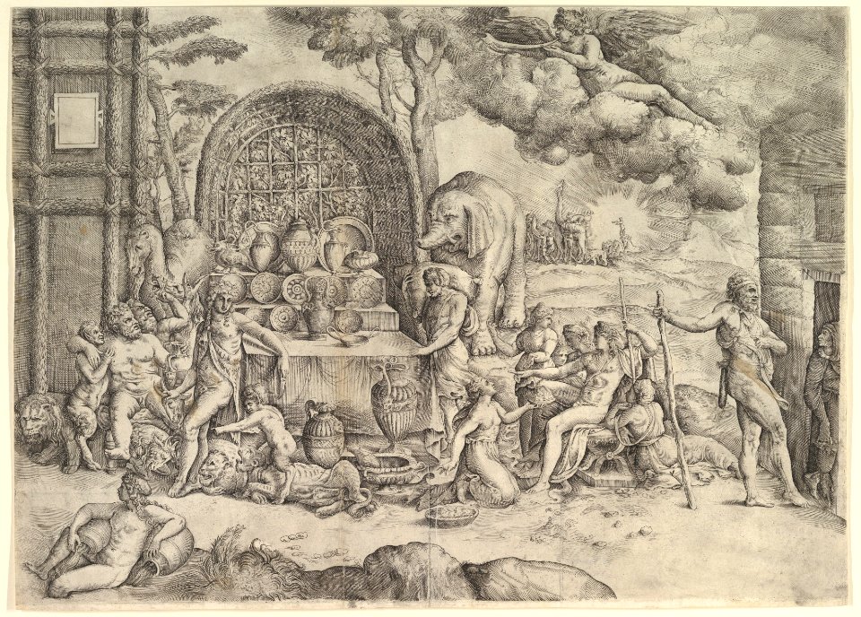 The Wedding of Cupid and Psyche -Right panel- MET DP819643