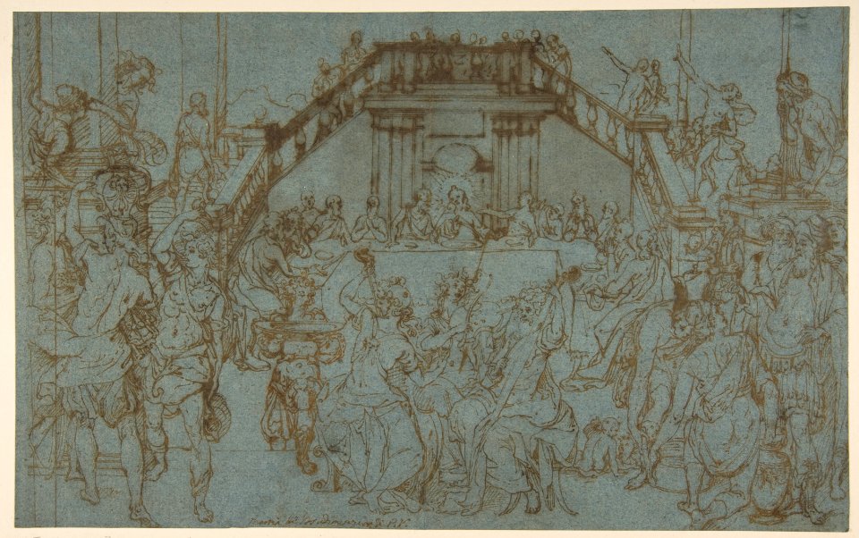 The Wedding Feast at Cana (after Paolo Veronese) MET DP812302