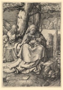 The Virgin and Child with Two Angels MET DP818948