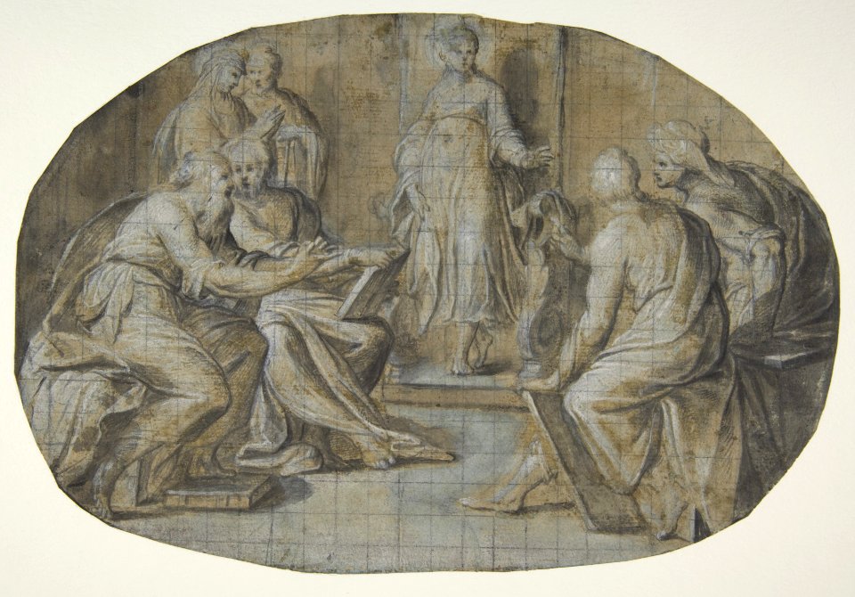 The Virgin and Saint Joseph find Jesus Disputing with the Doctors in the Temple MET DP811282
