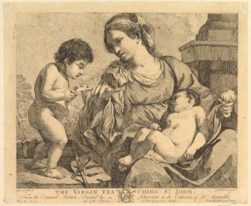 The Virgin Teaching St. John MET DP828616