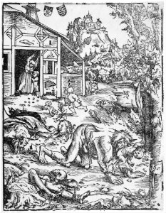 The Werewolf or the Cannibal MET MM61725