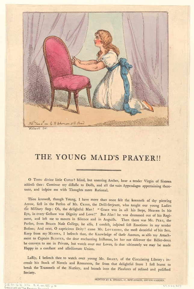 The Young Maid's Prayer!! MET DP873672