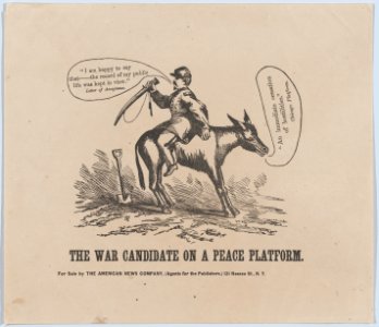 The War Candidate on a Peace Platform MET DP876933