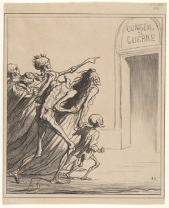 The War Council (Conseil de guerre) MET DP835581