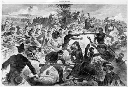 The War for the Union, 1862 – A Bayonet Charge (Harper's Weekly, Vol. VII) MET MM10620