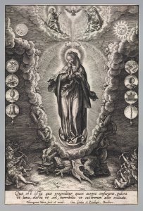 The Virgin with the Symbols of the Lauretanian Litany Met DP-17242-001
