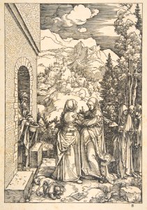 The Visitation, from The Life of the Virgin MET DP816272