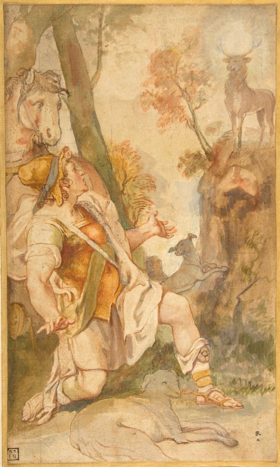 The Vision of Saint Eustace MET DP812824