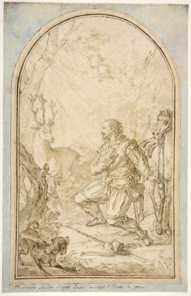 The Vision of St. Hubert MET DP811355