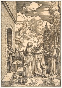 The Visitation, from The Life of The Virgin MET DP816270