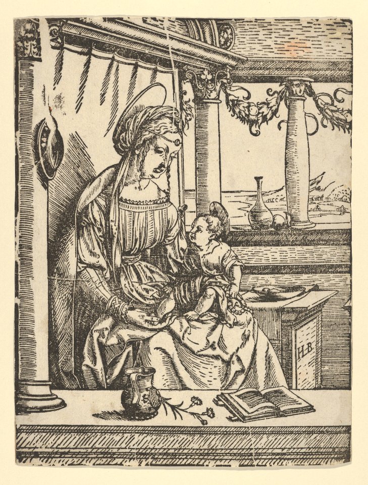 The Virgin Seated with the Child MET DP835599