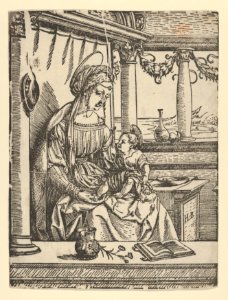The Virgin Seated with the Child MET DP835599