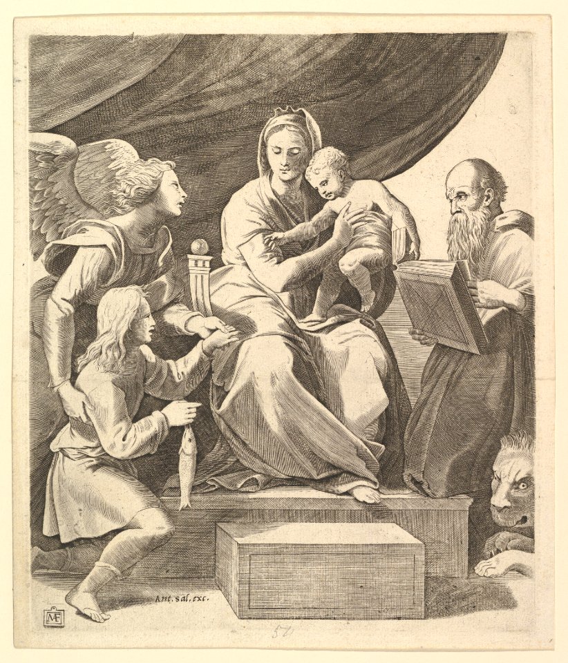 The Virgin of the Fish MET DP820273
