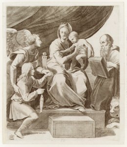 The Virgin of the Fish MET DR223
