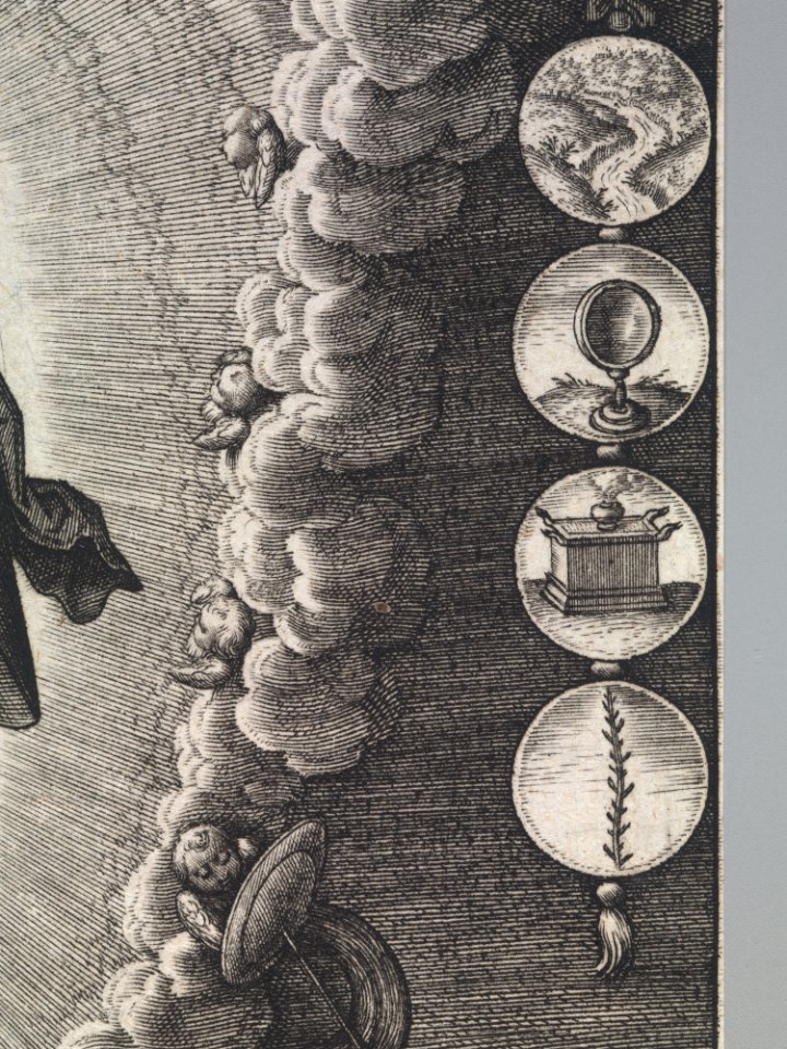 The Virgin with the Symbols of the Lauretanian Litany Met DP-17242-005