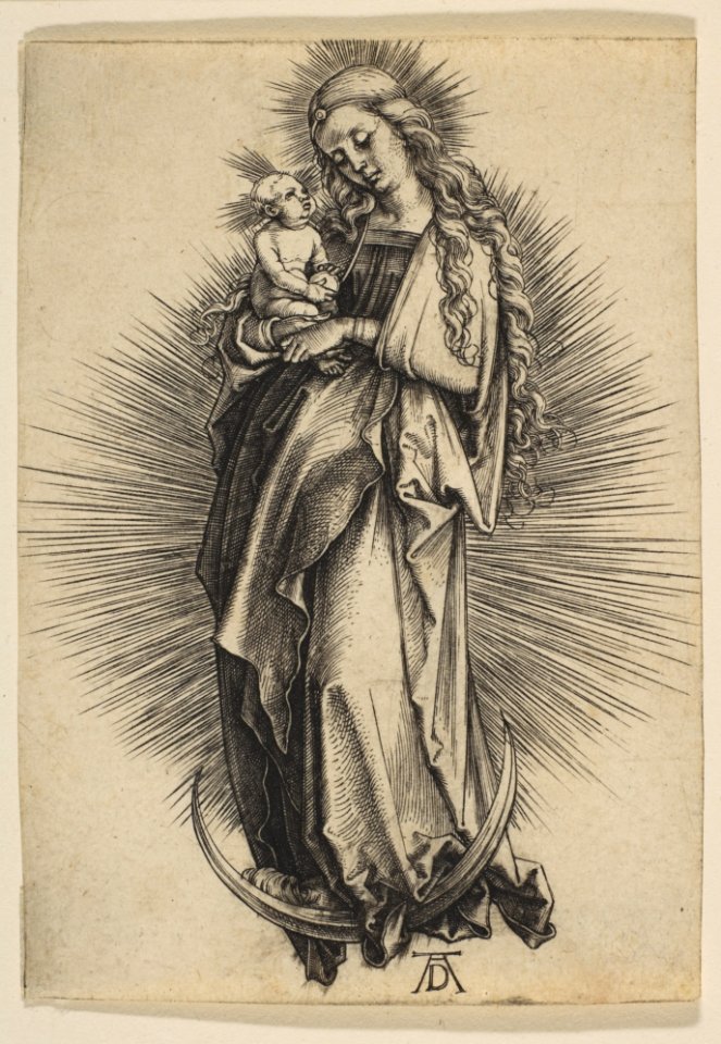 The Virgin on the Crescent MET DP815347
