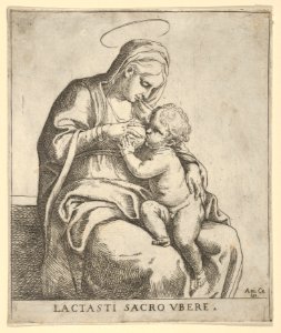 The Virgin nursing the infant Christ MET DP837811
