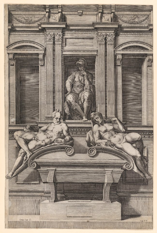 The Tomb of Lorenzo de' Medici from The Tombs of the Medici MET DP874310