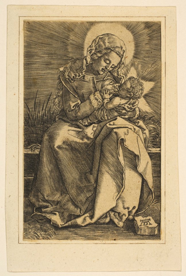 The Virgin Nursing the Christ Child, copy MET DP815901