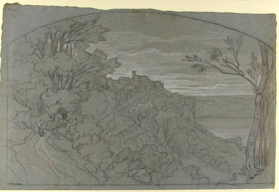 The Town and Lake of Nemi MET 1986.310