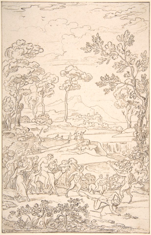 The Triumph of Bacchus MET DP810278