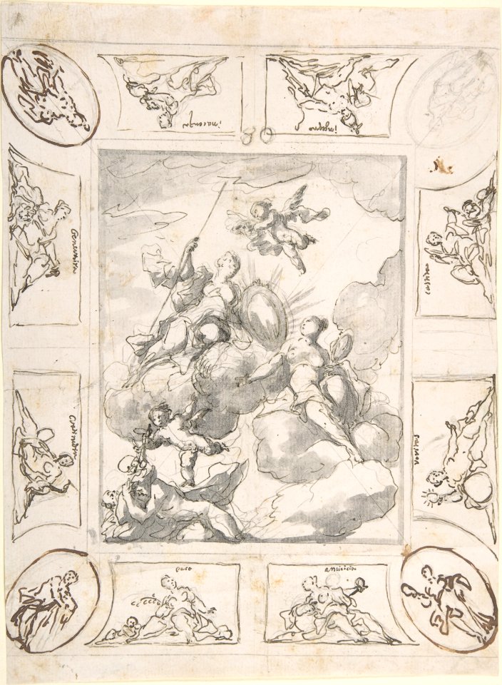 The Triumph of Courage and Wisdom MET DP803134