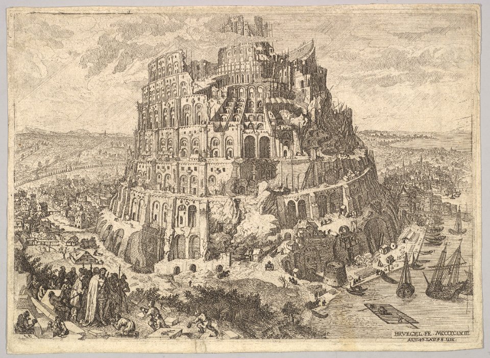 The Tower of Babel MET DP825984