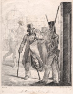 The Swiss Sentry at the Louvre MET DP875695