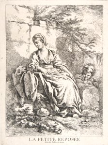 The Young Girl Resting MET DP808478