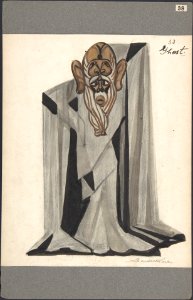 Theatrical ghost costume for "Le Rossignol" MET DP804813