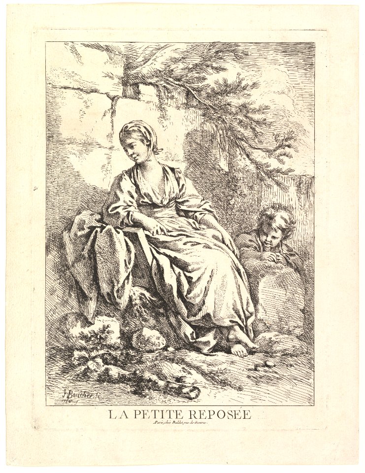 The Young Girl Resting MET DP825520