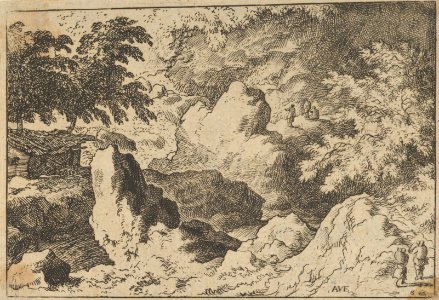 The Three Men on the Rock MET DP837558