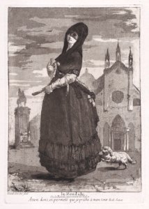 The Zendale, or the woman returning from church Met DP889760
